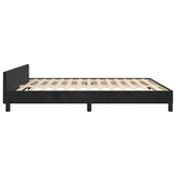 Zwart Fluweel Bedframe 180x200 cm - 35% Korting