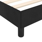 Zwart Fluweel Bedframe 180x200 cm - 35% Korting
