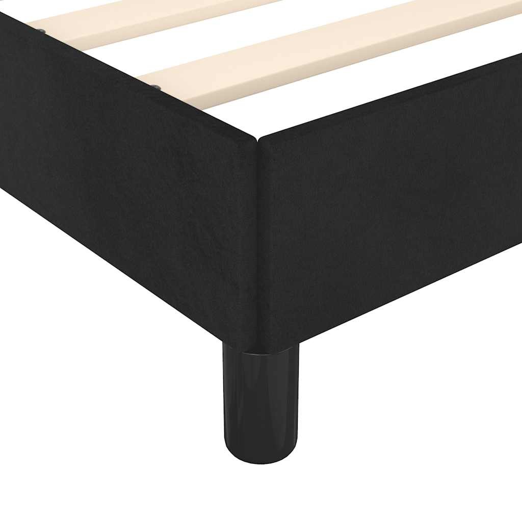 Zwart Fluweel Bedframe 180x200 cm - 35% Korting