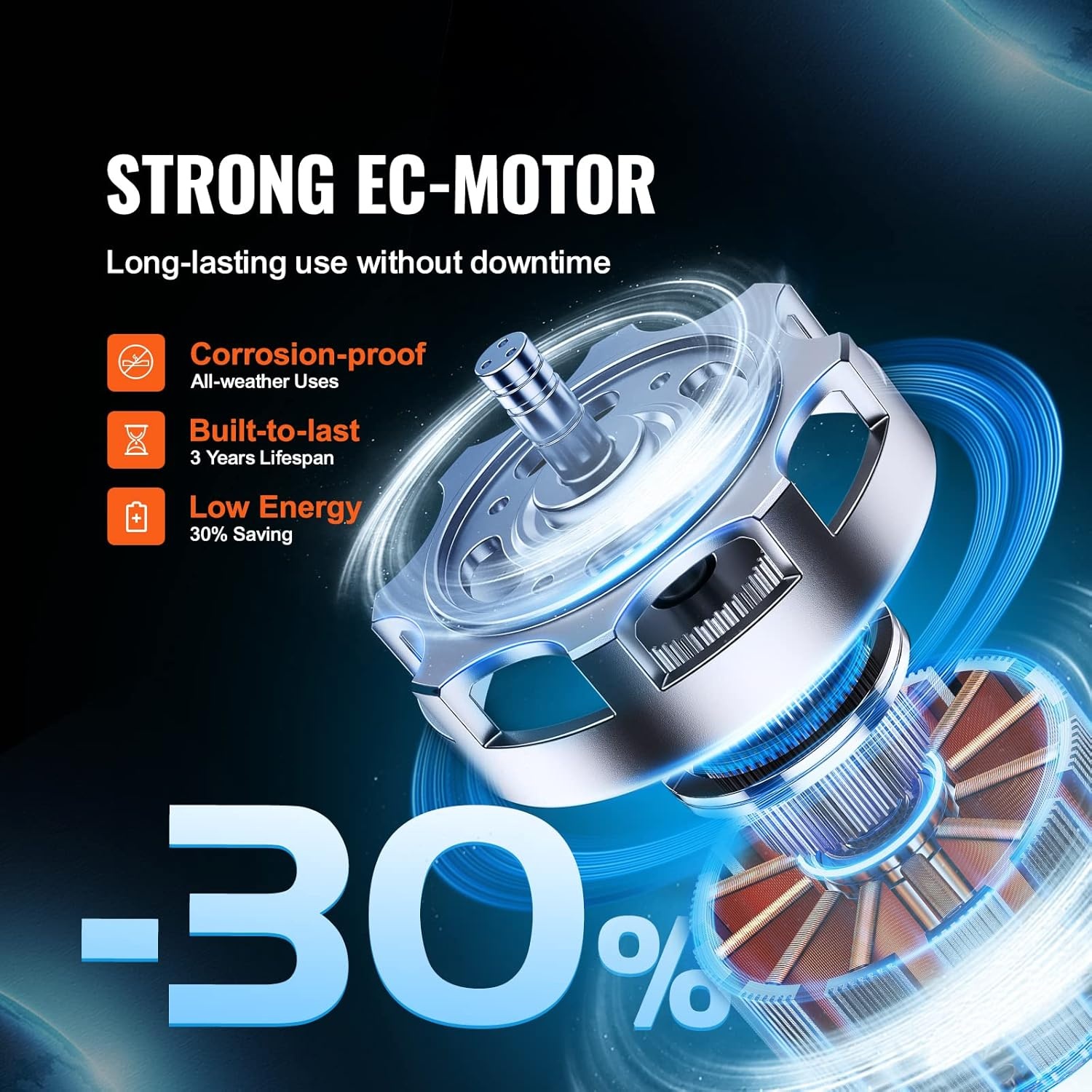 Kanaalventilator Groeitenten 100mm 348m³/u 21W EC Motor - 54% Korting