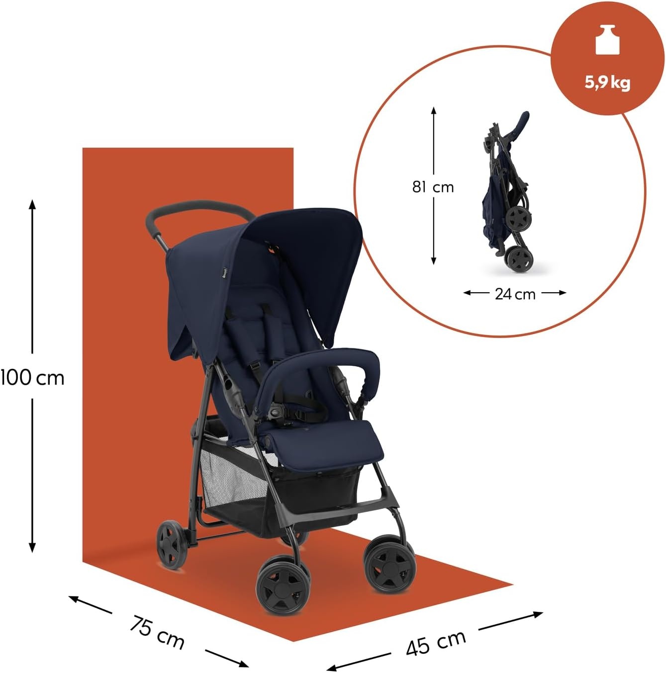 Lichtgewicht Kinderbuggy 5,9 kg - 34% Korting - Compact & Inklapbaar