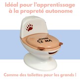 Zindelijkheidspotje Kind | Mini Toilet met Spoelgeluid & Anti-spatrand | 34% Korting