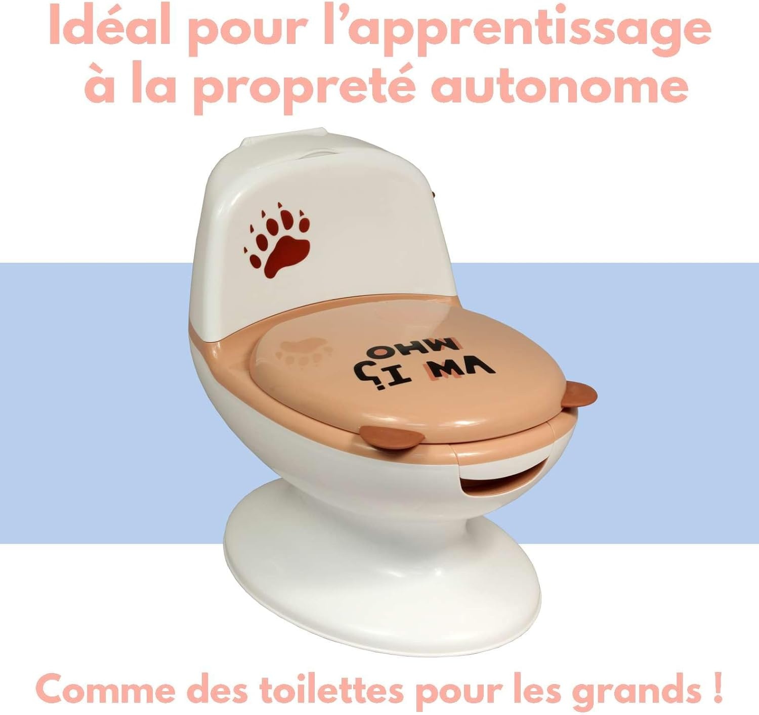 Zindelijkheidspotje Kind | Mini Toilet met Spoelgeluid & Anti-spatrand | 34% Korting