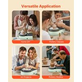 Keramiek Draaischijf 6" voor Beginners - 53% Korting!