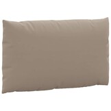 vidaXL Palletkussens Taupe - 34% Korting