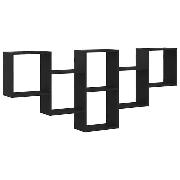 vidaXL Wandplank Zwart Eiken - 34% Korting