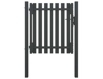 Stalen Tuinpoort 1x1,25 m Antraciet - 35% Korting