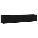 VidaXL Wandplank Zwart Eiken 100cm - 55% Korting