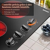 Karinear Keramische Kookplaat 60cm, 6000W, Timer, Kinderbeveiliging - Zwart (30% Korting!)