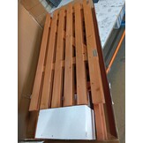Massieve Houten Pergola met Poort 116x40x204 cm - 54% Korting