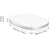 Digitale Keukenweegschaal 10kg Zilver - Oplaadbaar met 79% Korting