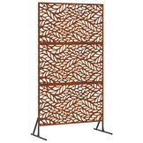 Privacyscherm Grijs Staal 100x180 cm - 34% Korting