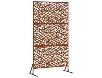 Privacyscherm Grijs Staal 100x180 cm - 34% Korting