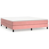 Roze Fluwelen Bedframe 160x200 cm - 34% Korting!