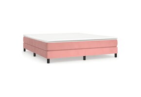 Roze Fluwelen Bedframe 160x200 cm - 34% Korting!