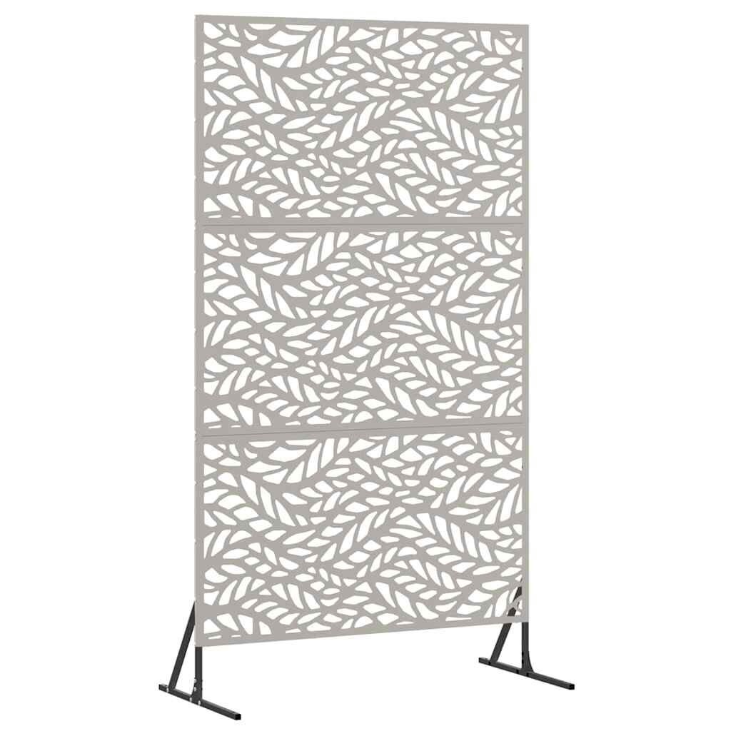 Privacyscherm Grijs Staal 100x180 cm - 34% Korting