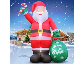 Opblaasbare Kerstman 3.6m met LED-verlichting - 34% Korting