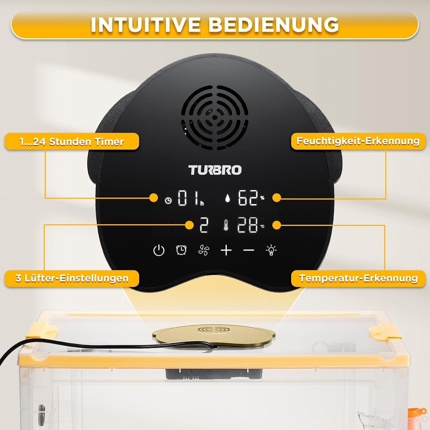 TURBRO PH55 Puppy/Kitten Incubator - 34% Korting