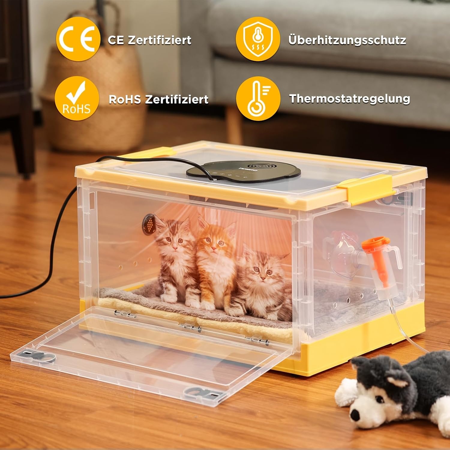 TURBRO PH55 Puppy/Kitten Incubator - 34% Korting