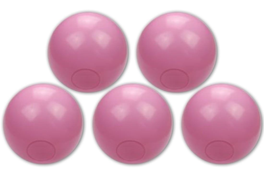 Poeder Roze Ballenbak Ballen (70mm) 300 Stuks - 33% Korting