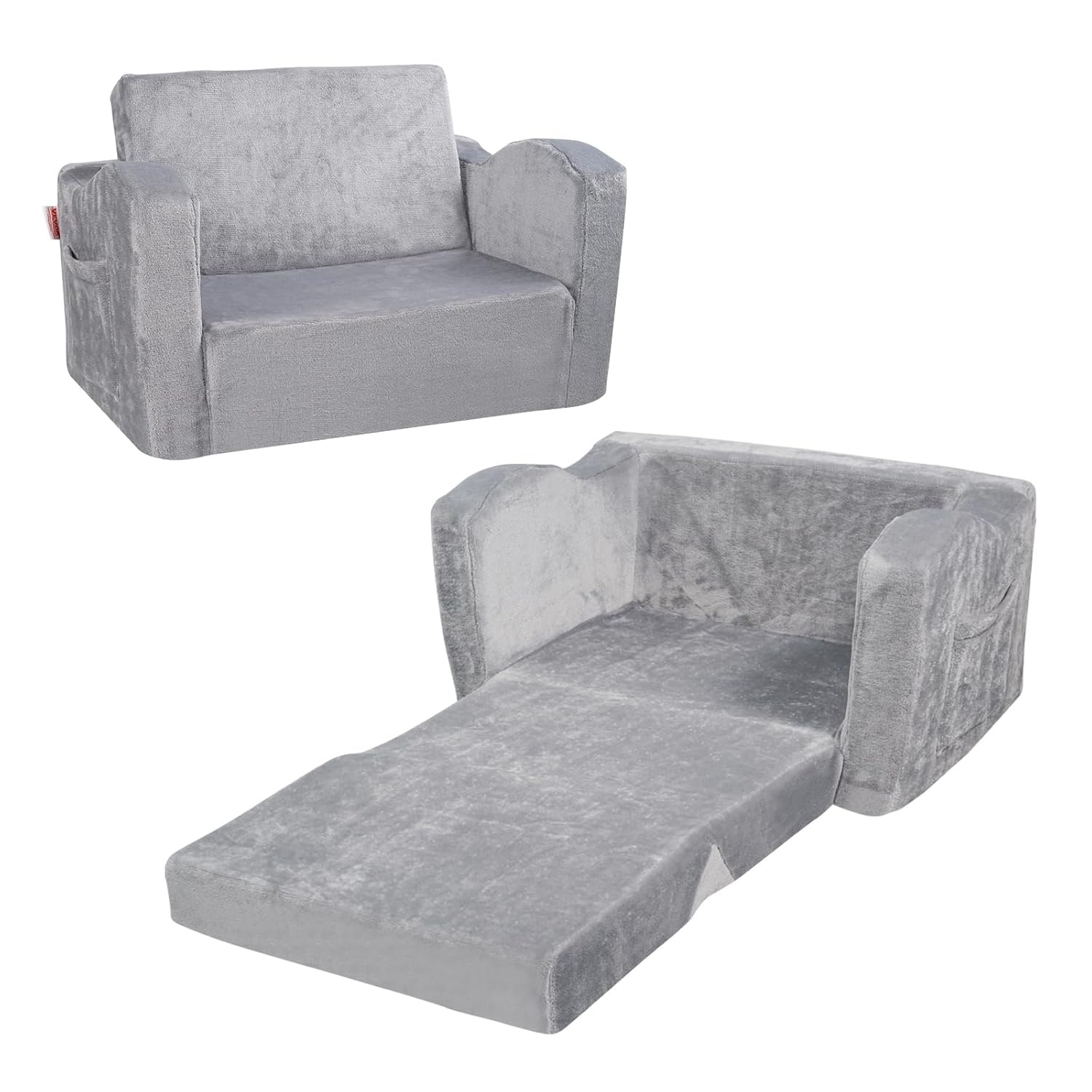VEVOR Kinderbank & Speelmat 104cm Grijs - 33% Korting!