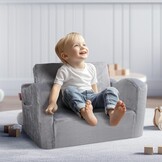 VEVOR Kinderbank & Speelmat 104cm Grijs - 33% Korting!