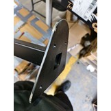 Ophangstang Schommel - 100cm - Zwart Gepoedercoat Staal - 54% Korting