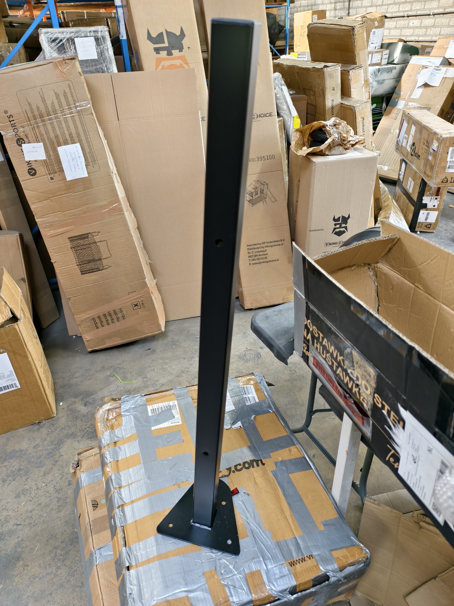 Ophangstang Schommel - 100cm - Zwart Gepoedercoat Staal - 54% Korting