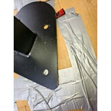 Ophangstang Schommel - 100cm - Zwart Gepoedercoat Staal - 54% Korting