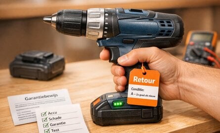 Retour gereedschap kopen: waar op letten bij elektrisch & handgereedschap