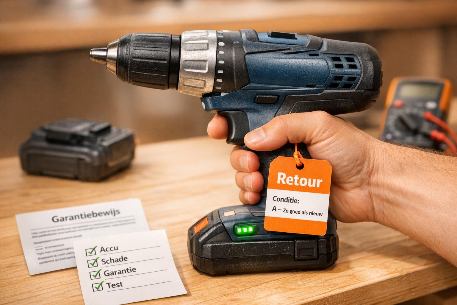 Retour gereedschap kopen: waar op letten bij elektrisch & handgereedschap