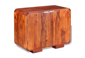 Dressoir Massief Sheeshamhout 75x35x60 cm - 60% Korting!