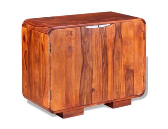 vidaXL Dressoir 75x35x60 cm massief sheeshamhout