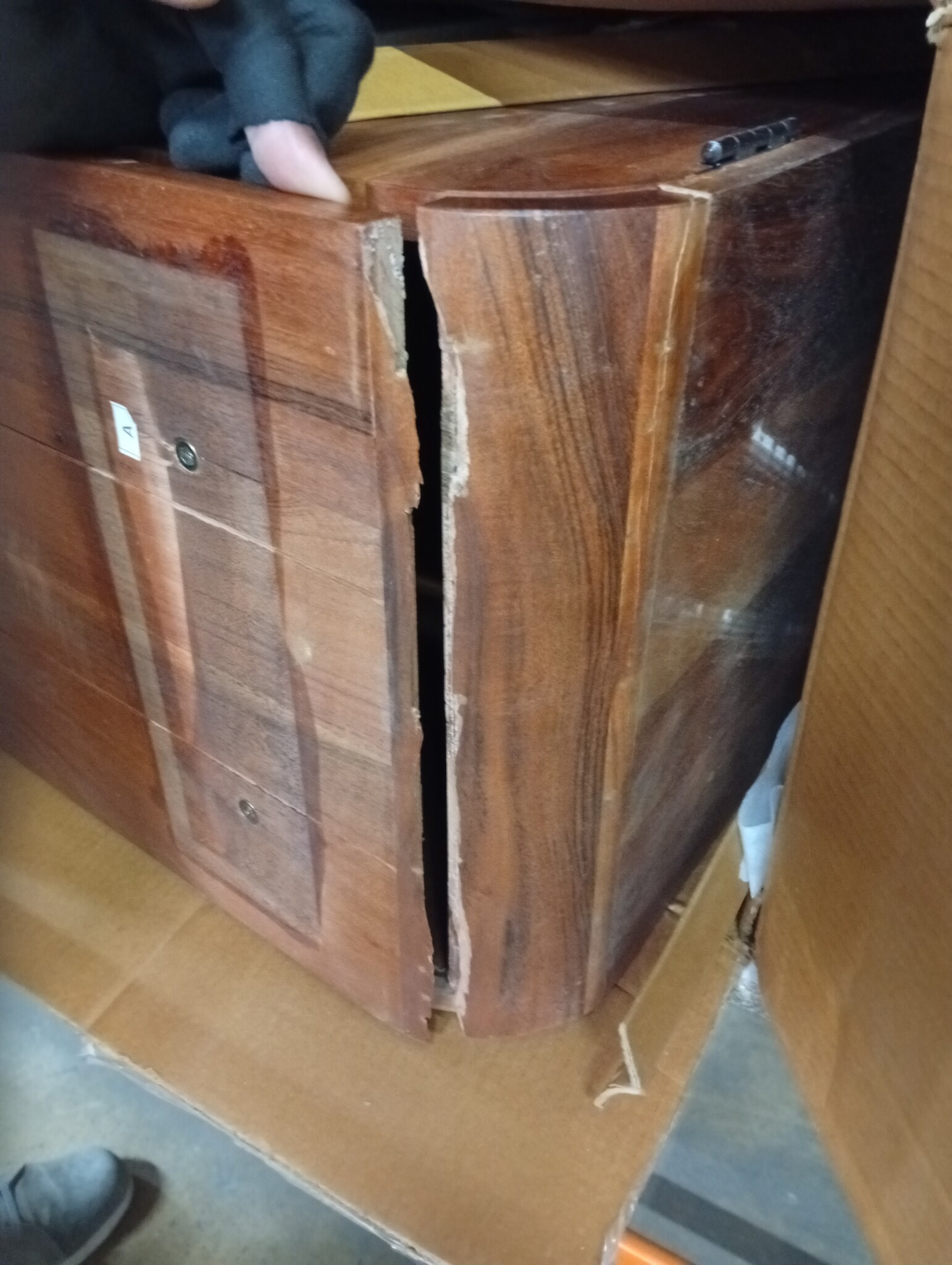 vidaXL Dressoir 75x35x60 cm massief sheeshamhout