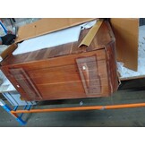 vidaXL Dressoir 75x35x60 cm massief sheeshamhout