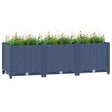 Verhoogde Plantenbak 120x40x38cm Blauwgrijs | -74%