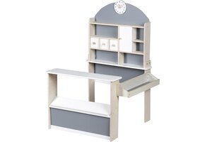 Houten Speelgoedwinkel met Toonbank & Schuifdeur - 59% Korting