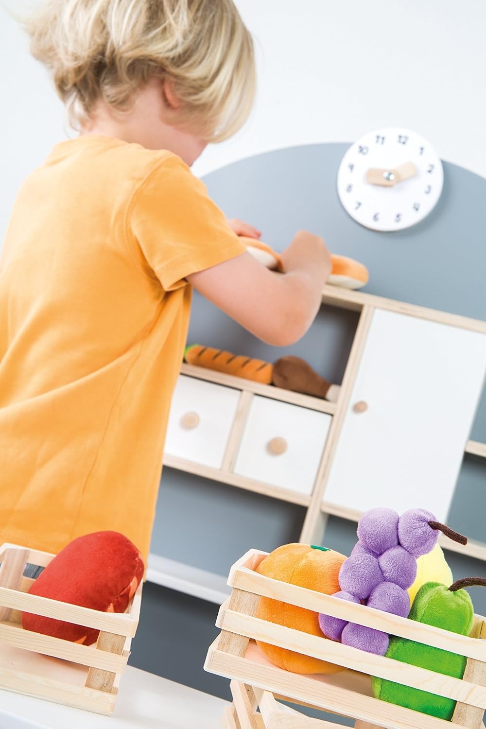 roba Winkel, kinderwinkel gemaakt van hout, verkoopstand, 3 jaar tot 10 jaar, met bar en bijzetbalie