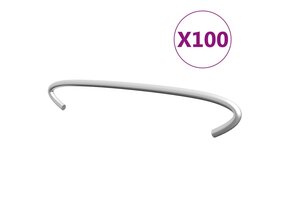 Gabionhaken (100 stuks) 15cm - Verhoog Stabiliteit Schanskorven