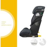 Maxi-Cosi Kore i-Size, Kinderautostoel, 3,5 - 12 jaar, 100 - 150 cm, ISOFIX autostoel, Verstelbare hoogte/breedte, Side Protection System Plus, Snel & gemakkelijk gordelsysteem, Authentic Graphite