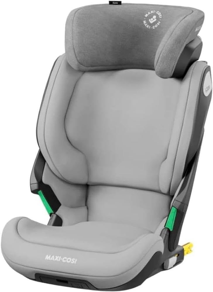Maxi-Cosi Kore i-Size, Kinderautostoel, 3,5 - 12 jaar, 100 - 150 cm, ISOFIX autostoel, Verstelbare hoogte/breedte, Side Protection System Plus, Snel & gemakkelijk gordelsysteem, Authentic Graphite