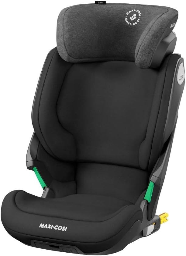 Maxi-Cosi Kore i-Size, Kinderautostoel, 3,5 - 12 jaar, 100 - 150 cm, ISOFIX autostoel, Verstelbare hoogte/breedte, Side Protection System Plus, Snel & gemakkelijk gordelsysteem, Authentic Graphite