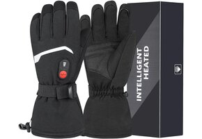 Elektrische Verwarmde Handschoenen - Unisex, XL, Zwart - 62% Korting!