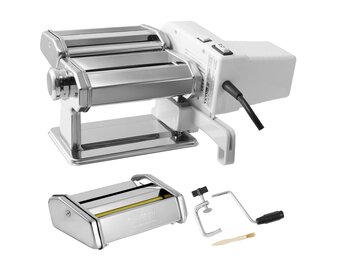 VEVOR Elektrische Pastamachine van RVS - 9 Standen Instelbaar - 0,3-3 mm