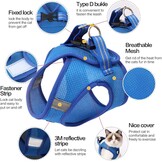 Lianzimau Kattenharnas met Leash - Lichtgewicht, Ontsnappingsproof en Verstelbaar Mesh Vest voor Puppy's en Kittens