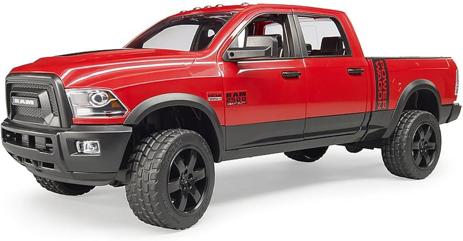 bruder 02500 - RAM 2500 Power Wagon, voertuigen, pick-up, off-road, dieplader, auto, jeep, speelgoed