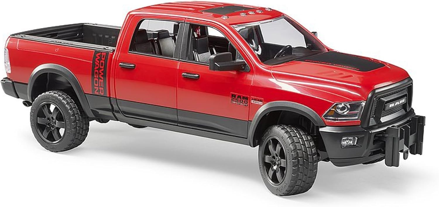 bruder 02500 - RAM 2500 Power Wagon, voertuigen, pick-up, off-road, dieplader, auto, jeep, speelgoed