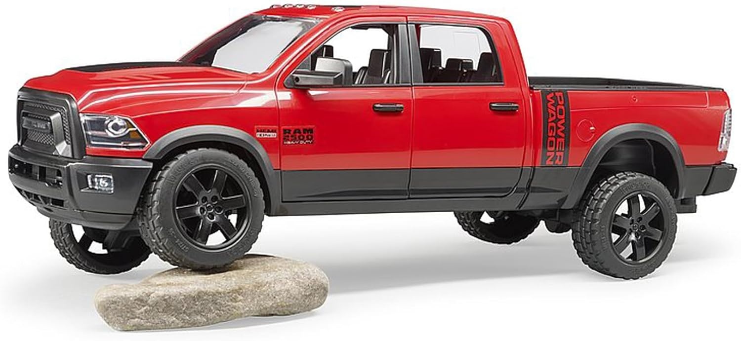 bruder 02500 - RAM 2500 Power Wagon, voertuigen, pick-up, off-road, dieplader, auto, jeep, speelgoed