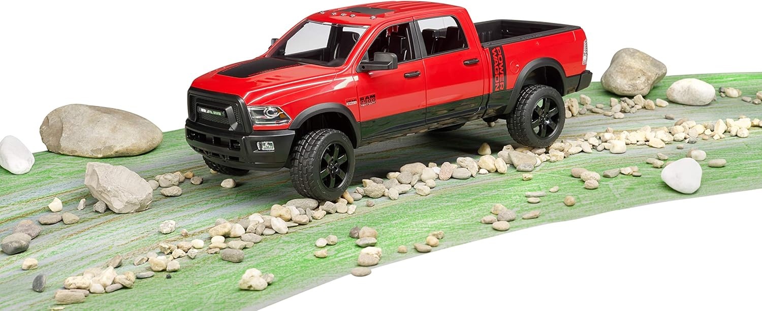 bruder 02500 - RAM 2500 Power Wagon, voertuigen, pick-up, off-road, dieplader, auto, jeep, speelgoed