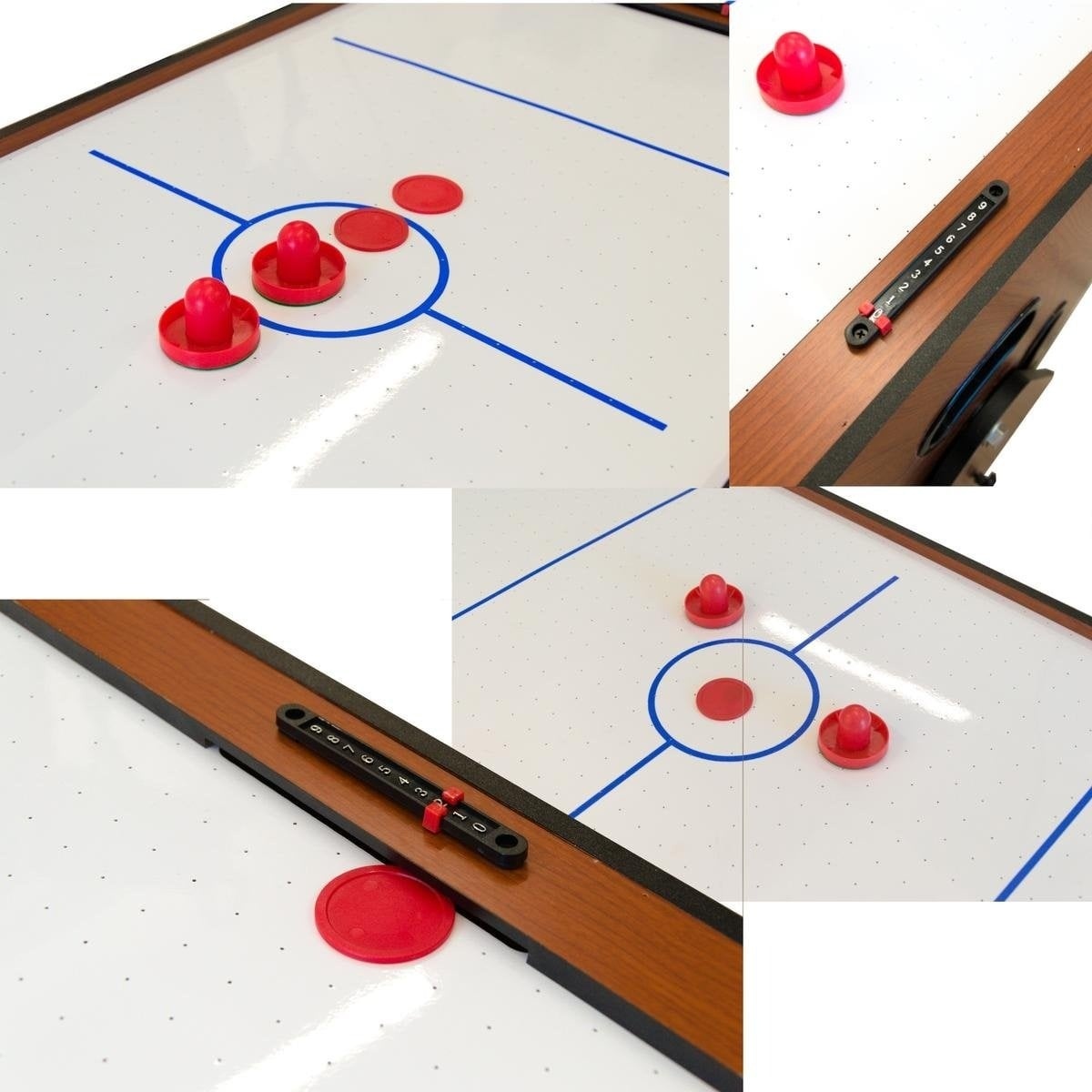 All-in-One Spelletjestafel - Draaibaar 3-in-1 Systeem - Met Antislip Handgrepen